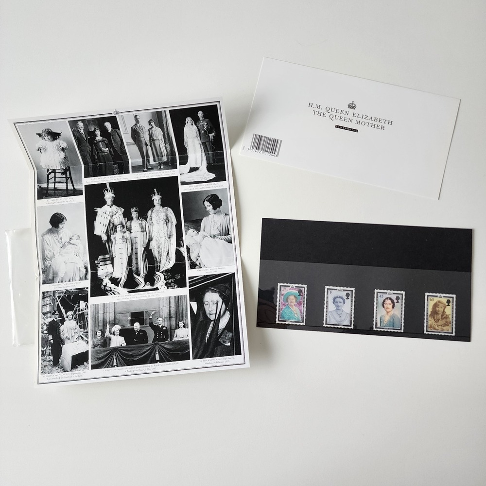 QUEEN MOTHER Postage Stamps 2002 GB Presentation Pack Mint Memorial Britain